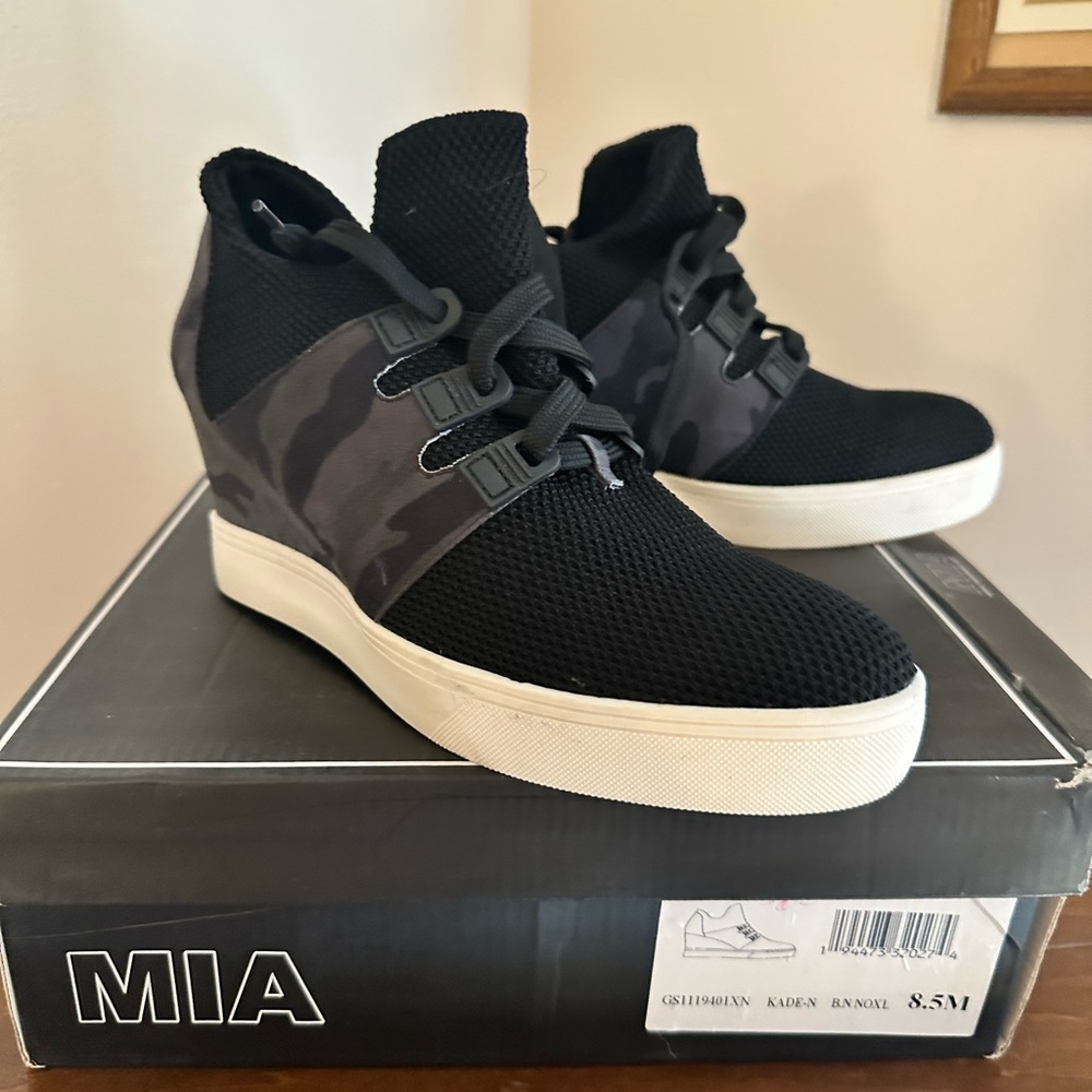 Mia Wedge Sneakers